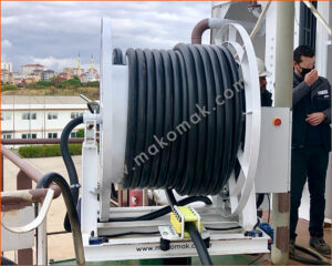 motorized cable reel