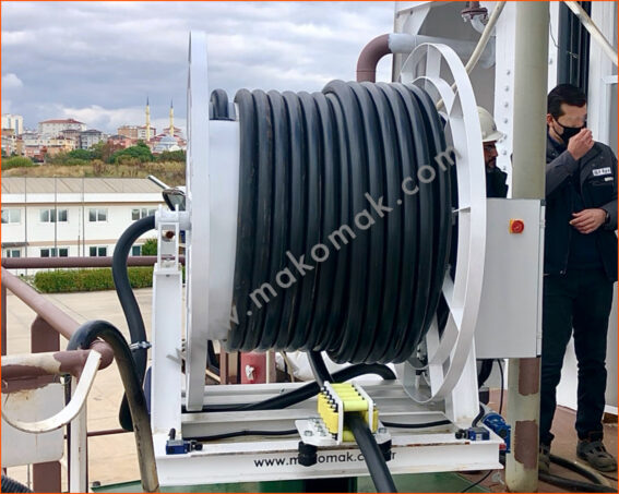 motorized cable reel