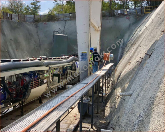 tunnel spring driven cable reel