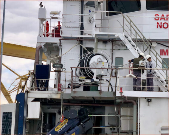 motorized cable reel